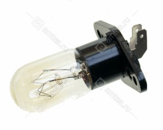 Лампа подсветки СВЧ-печей 20W 230В (с патроном) контакты под углом