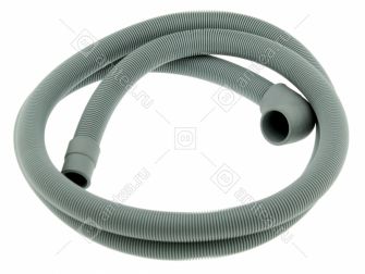 Шланг сливной (вход Г-образный) стиральной, посудомоечной машины 2.5 м Ø21/29мм