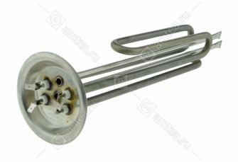 ТЭН (нагреватель) водонагревателя 2500W RF 92 (1500W+1000W) M6 нержавейка фланец 92 мм