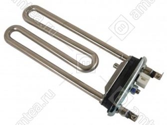 ТЭН (нагреватель) L=175 мм, 1600W, прямой c датчиком IRCA стиральной машины LG