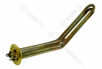 ТЭН (нагреватель) водонагревателя 2000W RF 64 Thermowatt PREMIUM (медь, М6, фланец 64 мм) изогнутый, клеммы под винт