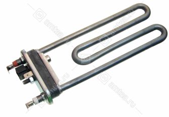 ТЭН (нагреватель) L=185 мм, 1900W, с датчиком стиральной машины Samsung, Bosch MAXX
