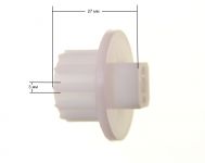 Втулка (муфта) шнека мясорубки Zelmer, Philips, Bosch Not original