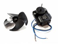 Мотор вентилятора в сборе с крыльчаткой ДАО75-0,5-3Л УХЛ2,1 холодильника Stinol, Indesit, Ariston,Whirlpool