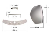 Ручка люка (комплект) стиральной машины Electrolux, Zanussi, AEG