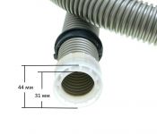 Шланг пылесоса 1.8 м универсальный серый с фитингами