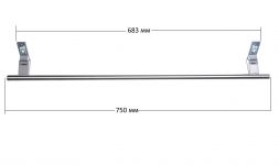 Ручка двери холодильника (металлик) LIEBHERR