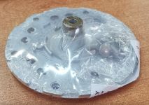 Фланец барабана напротив шкива стиральной машины Bosch, Siemens, Brandt