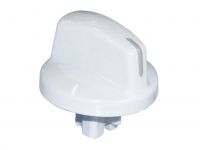 Ручка регулировки конфорки плиты Gefest белая