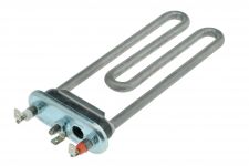 ТЭН (нагреватель) L=190 мм, 1900W, прямой с отверстием стиральной машины Bosch, Samsung