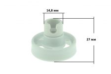 Ролик нижней корзины посудомоечной машины Whirlpool