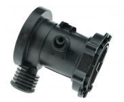 Корпус фильтра (улитка) сливного насоса стиральной машины Indesit, Ariston