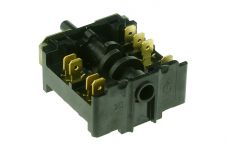 Переключатель мощности конфорки ПМ16-5-01 (5 позиционный, вал - 16,5 мм) плиты Мечта, Злата 