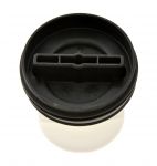 Фильтр (крышка, заглушка) насоса (черный) стиральной машины Bosch, Siemens ORIGINAL