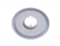 Юбка (воротник) ручки регулировки плиты Gefest белая