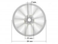 Шестерня (большая) мясорубки Braun Not Original