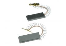 Щетки мотора (5x12.5х36мм) - 2 шт. (с пружиной и клеммой) стиральной машины Bosch, Siemens 