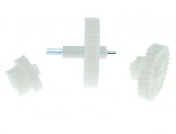 Шестерни (комплект 3 шт.) мясорубки Vitek, Panasonic, Scarlett, Elenberg, Saturn, Maxwell, Rolsen, Supra