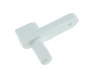 Упор двери нижний (левый) холодильника Indesit, Ariston, Stinol