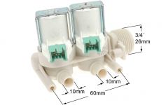 Клапан залива воды стиральной машины Indesit, Ariston