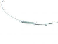 Хомут (внутренний) резины люка (с пружиной) для стиральной машины LG 