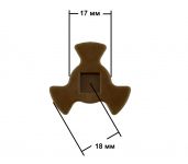 Куплер для СВЧ печи, H=29 мм