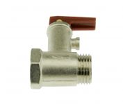 Предохранительный (обратный) клапан с рычажком водонагревателя 1/2