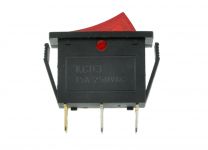 Блок кнопок включения водонагревателя одноклавишный