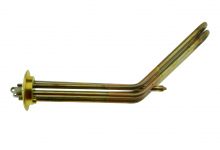 ТЭН (нагреватель) водонагревателя 2000W RF 64 Thermowatt PREMIUM (медь, М6, фланец 64 мм) изогнутый, клеммы под винт