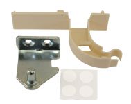 Комплект (петля, крышка) перенавеса двери холодильника LG