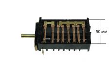 Переключатель режимов духовки GOTTAK 7LA плиты Гефест, Darina, Neva, Tessa, 10 режимов (9+0)