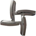 Нож мясорубки Redmond RMG-1223, RMG-1224, RMG-1229, RMG-1231, RMG-1260 ORIGINAL (четырехгранник)