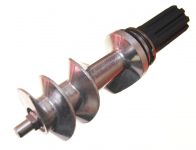 Шнек в сборе с втулкой мясорубки Braun