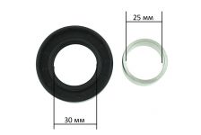 Сальник 30х50,55 х10/12 + втулка бесшовная (25х30 мм) для ремонта крестовины