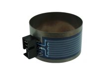 Тэн посудомоечной машины Bosch 2080W, D=75 мм, H=45 мм, 24.5 kOm малый, с разъёмом и термодатчиком 