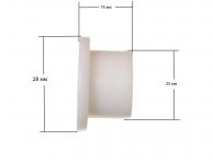 Втулка (муфта) шнека мясорубки Kenwood