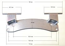 Петля люка стиральной машины Indesit, Ariston