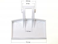 Ручка люка (комплект) стиральной машины Electrolux, Zanussi