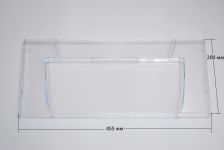Панель откидная (прозрачная) холодильника Indesit, Ariston, Stinol