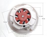 Мотор пылесоса Zelmer, Thomas (Domel 467.3.403)