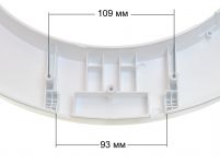 Внешнее обрамление люка (с ручкой) стиральной машины Samsung