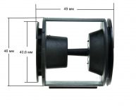 Фильтр (только фильтрующая часть) сливного насоса для стиральной машины Gorenje