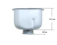 Ведро для хлебопечки Kenwood BM300/306 (1 лопасть)