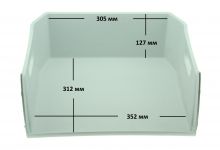 Ящик средний (без передней панели) морозильной камеры холодильника Атлант