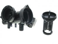 Насос с улиткой в сборе стиральной машины LG 