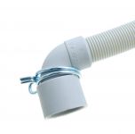 Шланг сливной (вход Г-образный) стиральной, посудомоечной машины 1,8 м Ø20/30 мм